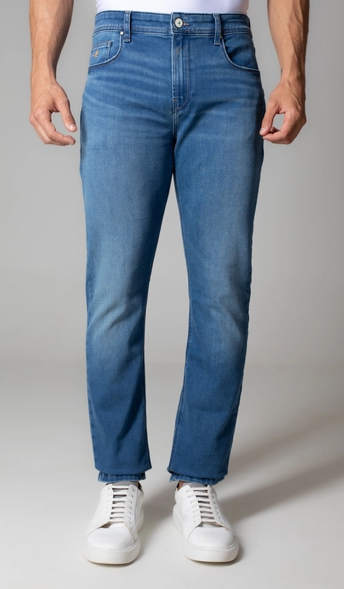 Calça Jeans 05 Bolsos Slim