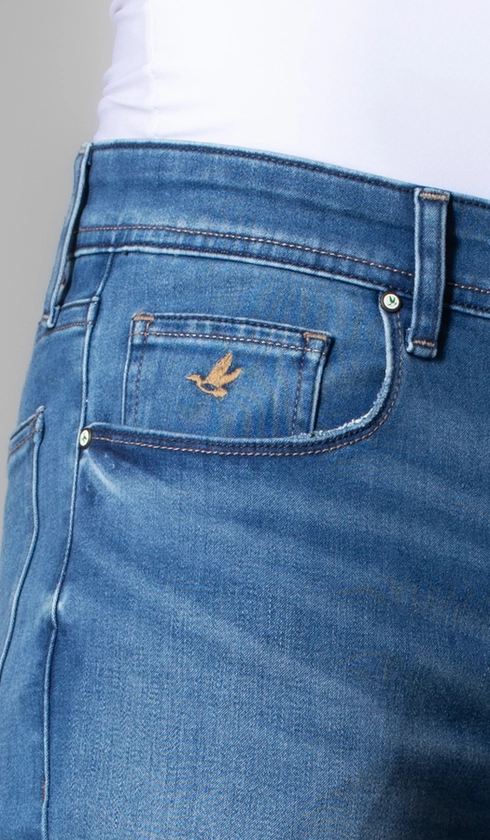 Calça Jeans 05 Bolsos Slim