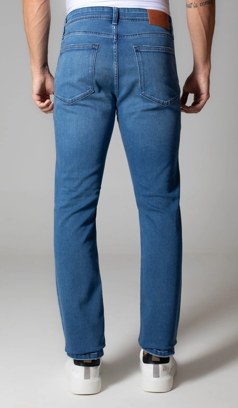 Calça Jeans 05 Bolsos Slim