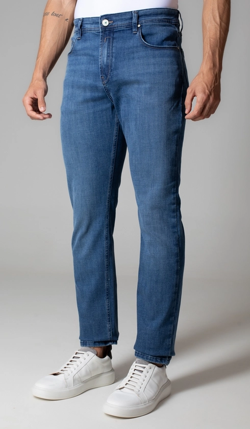 Calça Jeans 05 Bolsos Slim