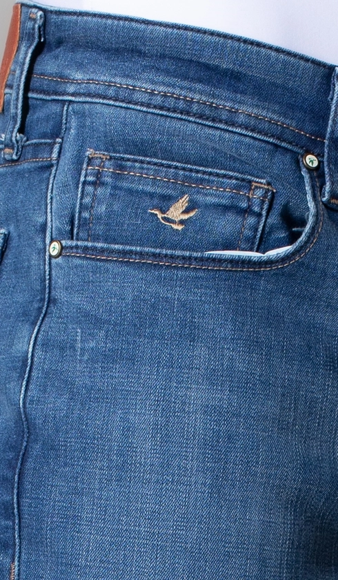 Calça Jeans 05 Bolsos Slim
