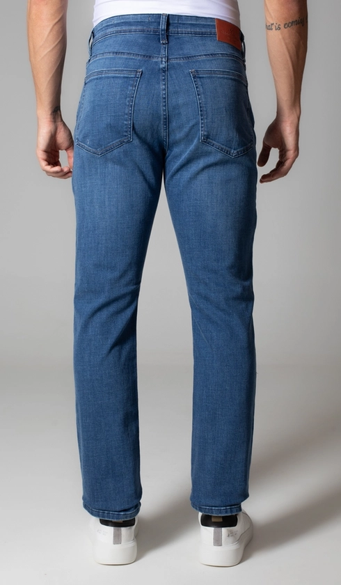 Calça Jeans 05 Bolsos Slim