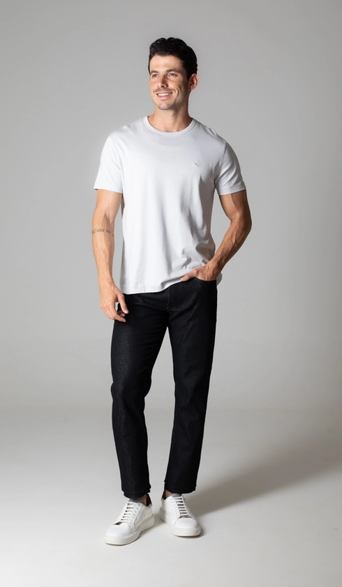 Calça Jeans 5 Bolsos Slim Express