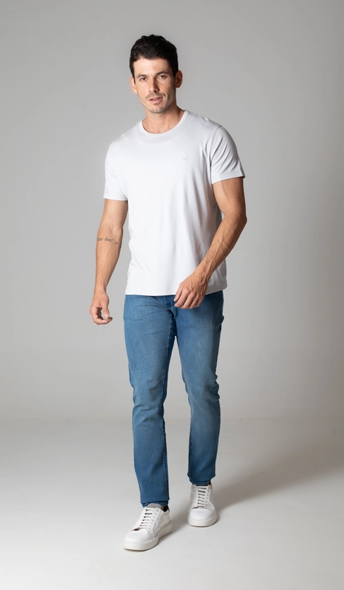 Calça Jeans 5 Bolsos Slim Express