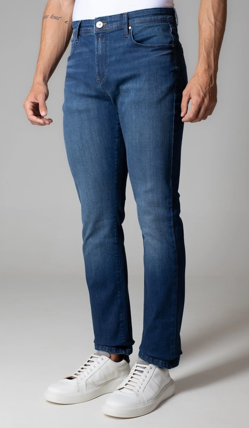 Calça Jeans 05 Bolsos Slim