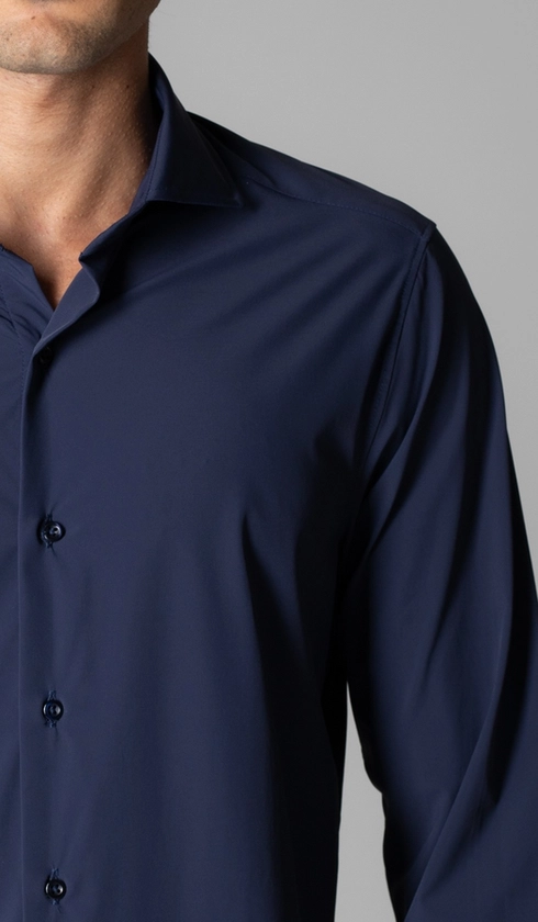 Camisa Manga LongaLisa Malha Poliamida