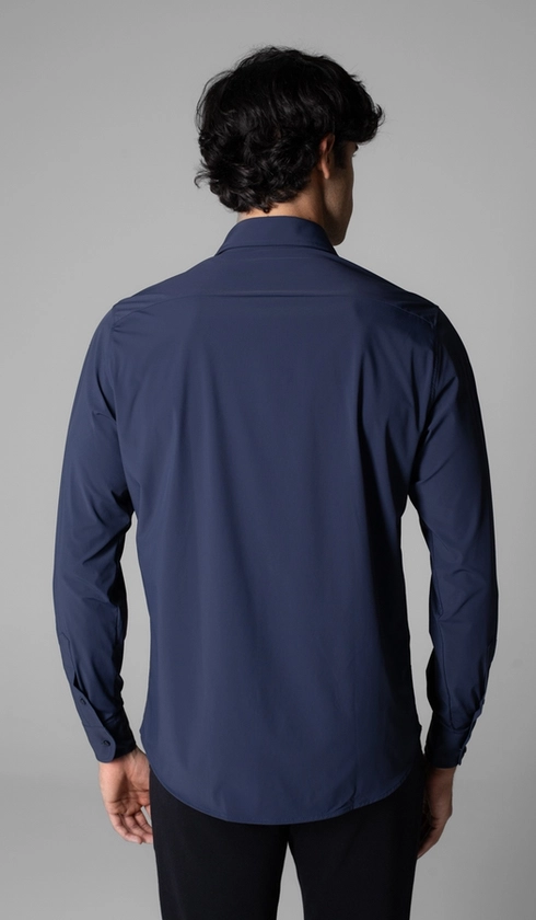 Camisa Manga LongaLisa Malha Poliamida