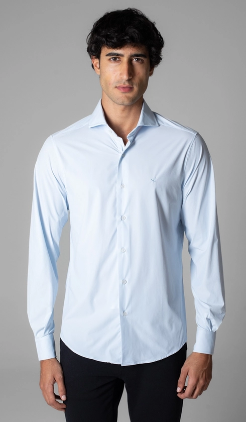 Camisa Manga LongaLisa Malha Poliamida
