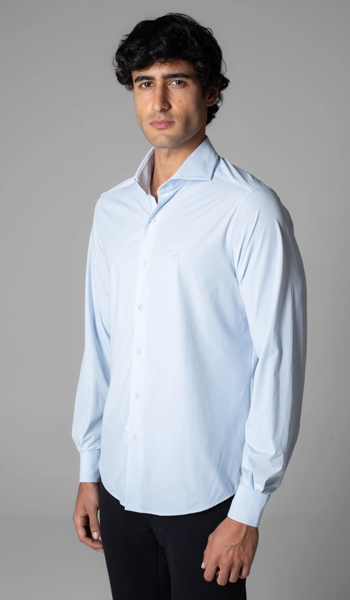 Camisa Manga LongaLisa Malha Poliamida