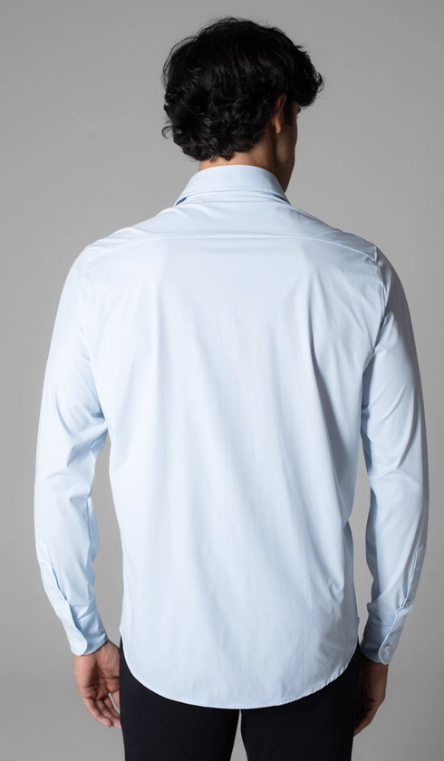 Camisa Manga LongaLisa Malha Poliamida
