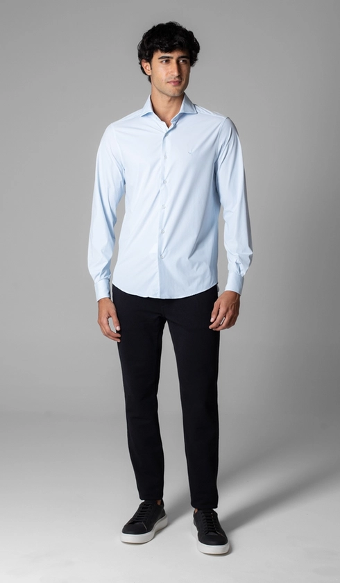 Camisa Manga LongaLisa Malha Poliamida