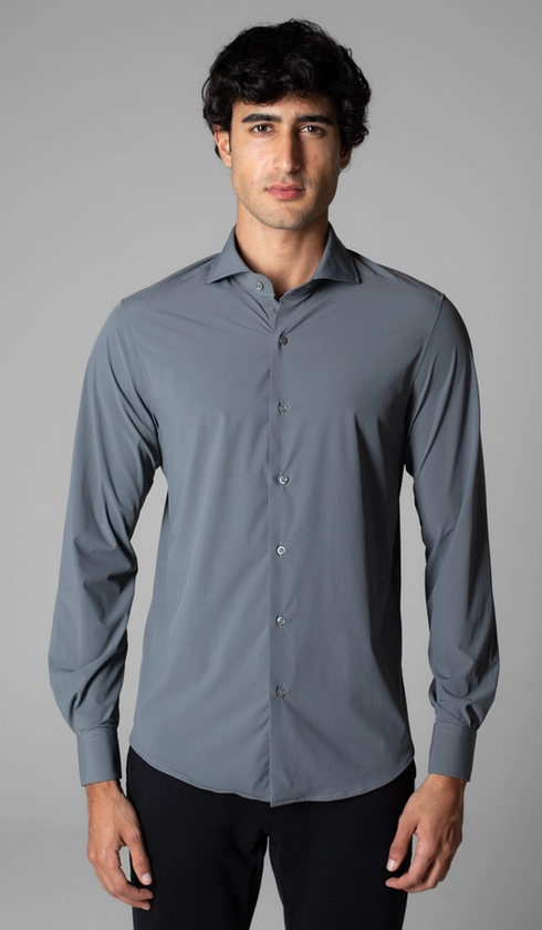 Camisa Manga LongaLisa Malha Poliamida