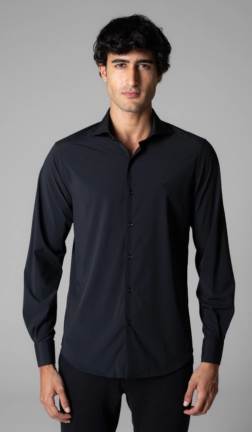 Camisa Manga LongaLisa Malha Poliamida