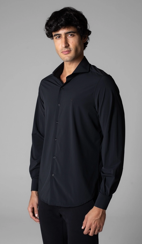 Camisa Manga LongaLisa Malha Poliamida