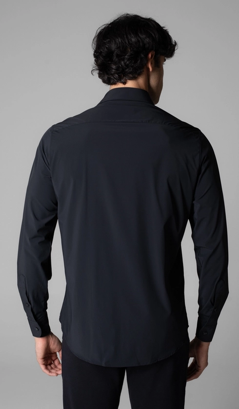 Camisa Manga LongaLisa Malha Poliamida