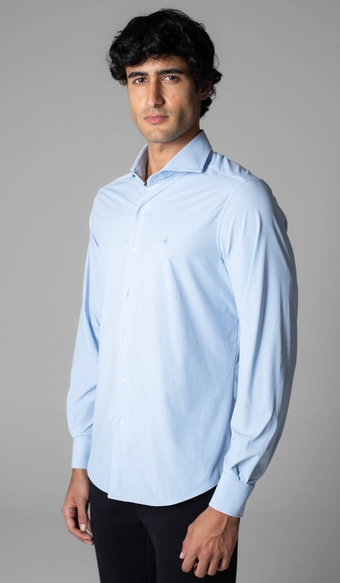 Camisa Manga LongaLisa Malha Poliamida