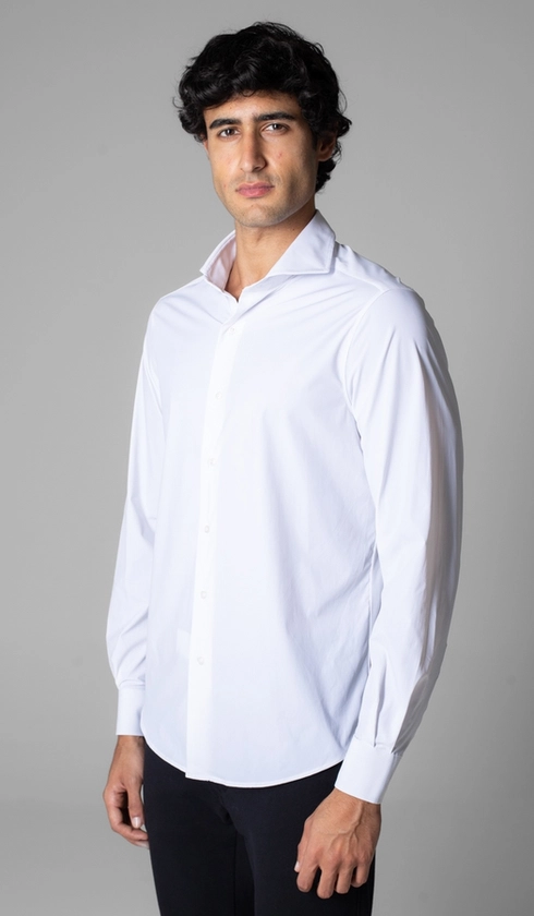 Camisa M/l Lisa Malha Poliamida Ptg