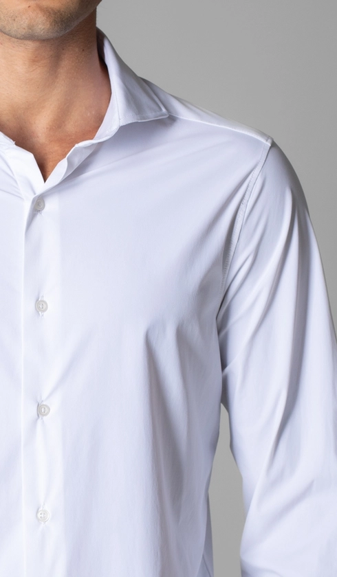 Camisa Manga LongaLisa Malha Poliamida