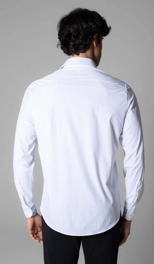 Camisa Manga LongaLisa Malha Poliamida