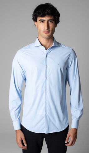 Camisa Manga LongaLisa Malha Poliamida
