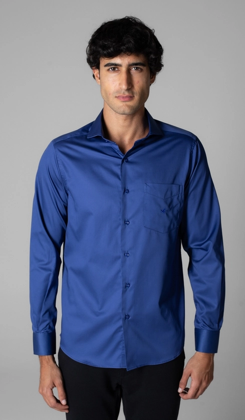 Camisa Manga Longa Lisa