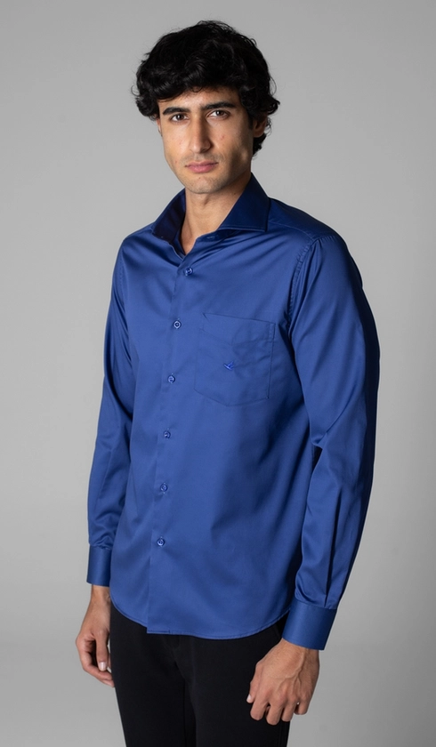 Camisa Manga Longa Lisa