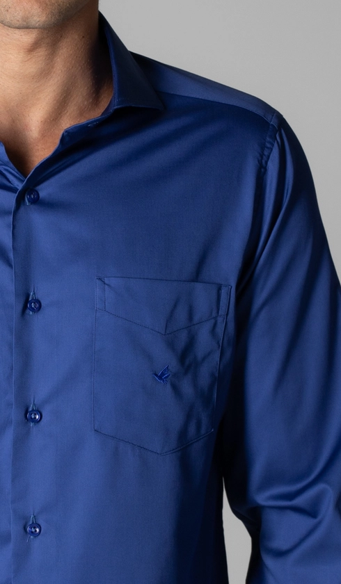 Camisa Manga Longa Lisa
