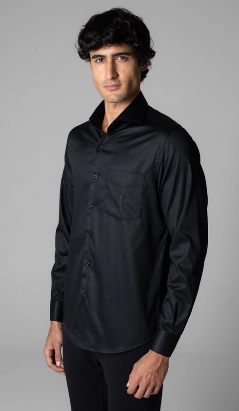 Camisa Manga Longa Lisa