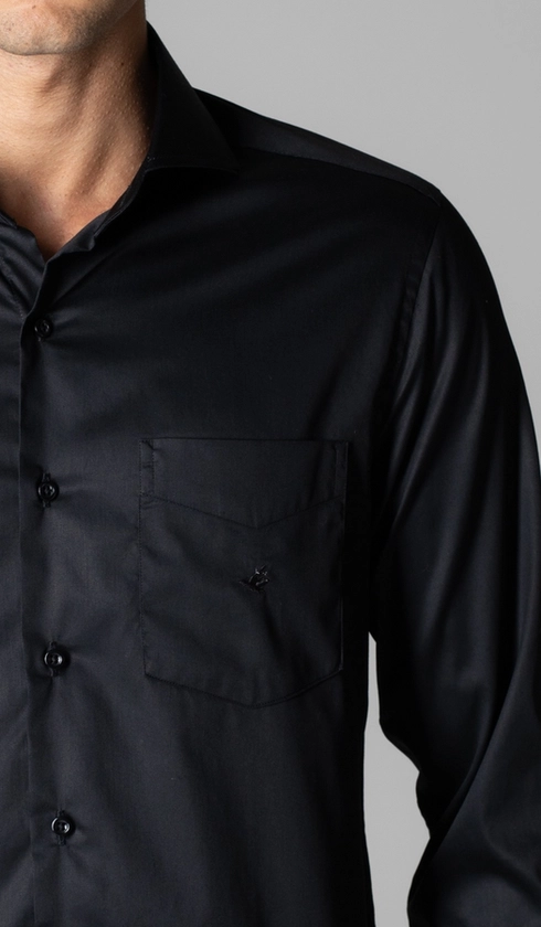 Camisa Manga Longa Lisa