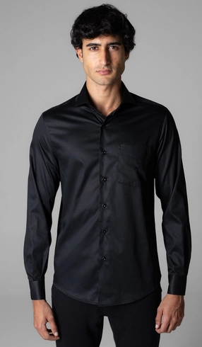 Camisa Manga Longa Lisa
