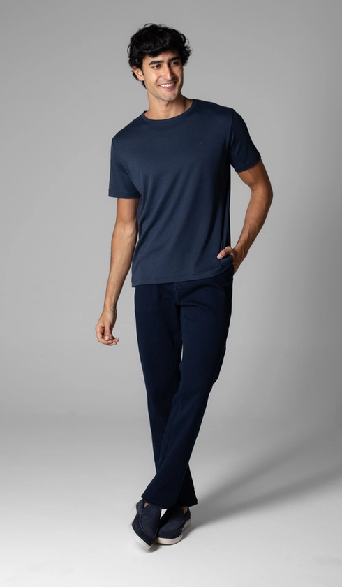 Calça Jeans Bolso Faca Slim Express