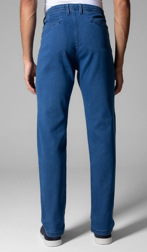 Calça Jeans Bolso Faca Slim Express