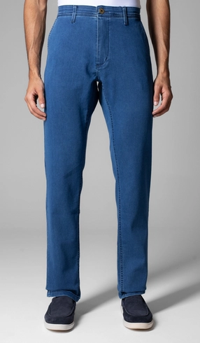 Calça Jeans Bolso Faca Slim Express