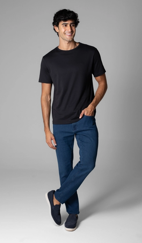 Calça Jeans 5 Bolsos Slim Express