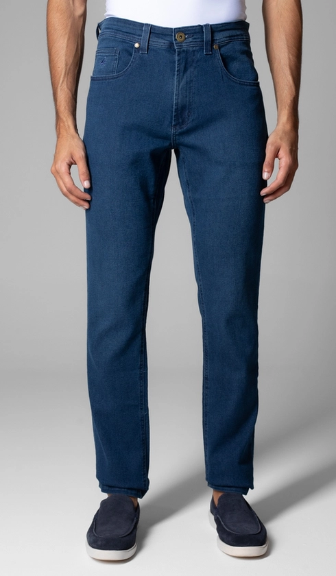 Calça Jeans 5 Bolsos Slim Express