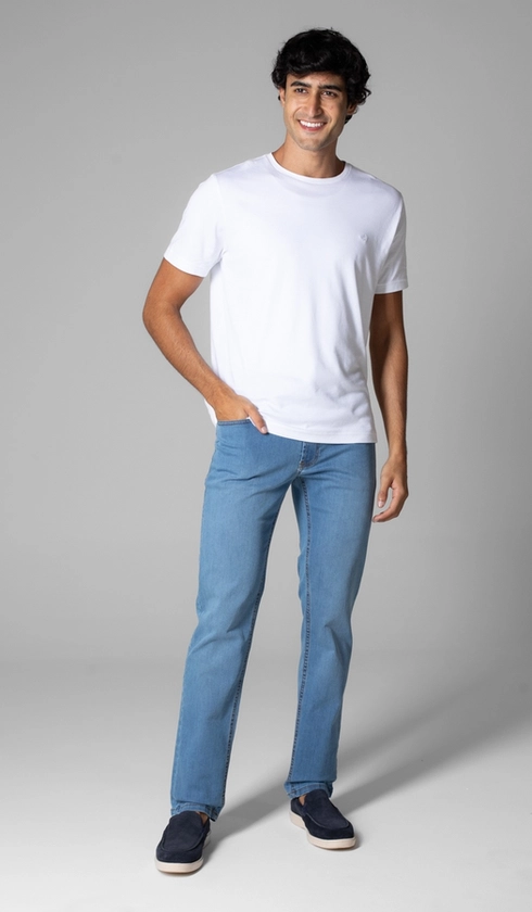 Calça Jeans 5 Bolsos Slim Express