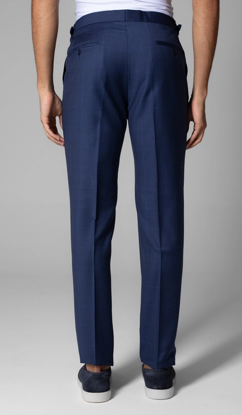 Calça Sport Social Xadrez com Fivela