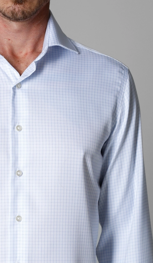 Camisa Social Xadrez Platinum