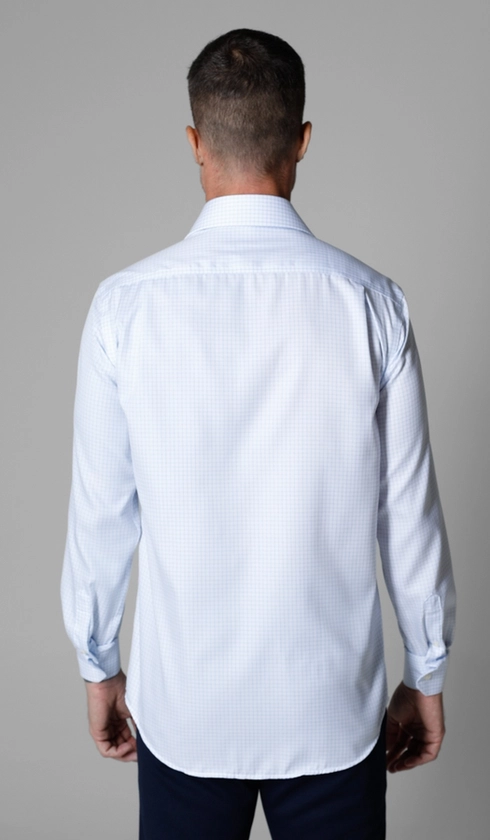 Camisa Social Xadrez Platinum