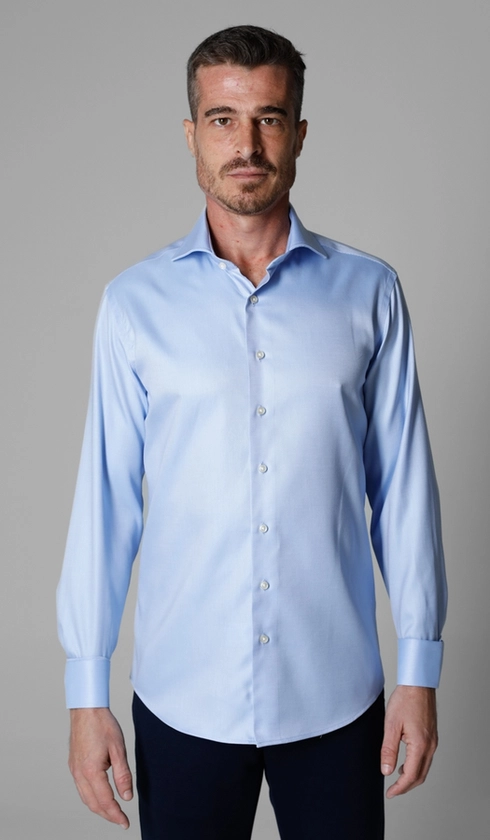 Camisa Social Maquinetada Platinum