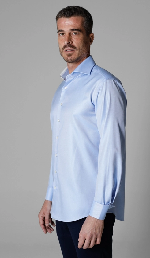 Camisa Social Maquinetada Platinum