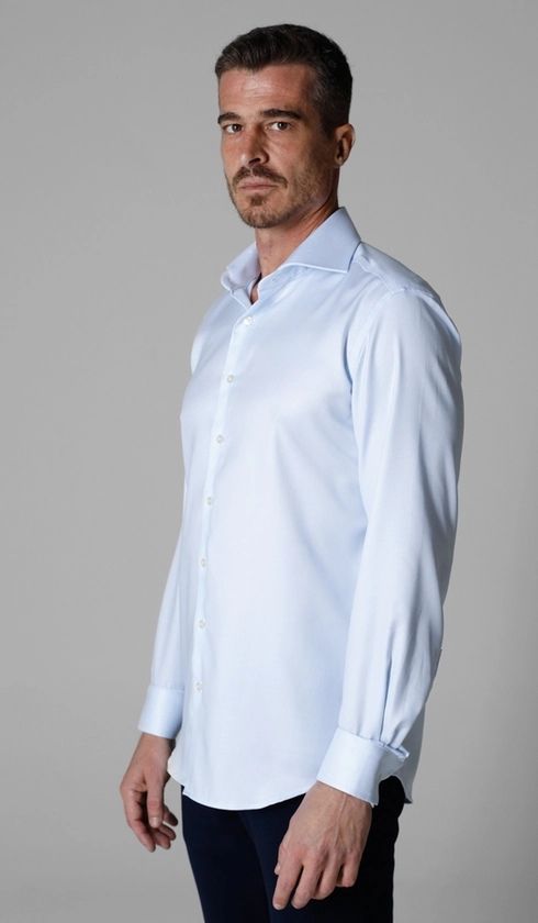 Camisa Social Maquinetada Platinum