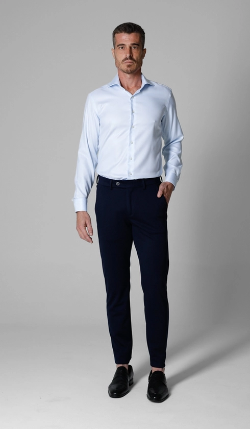Camisa Social Maquinetada Platinum