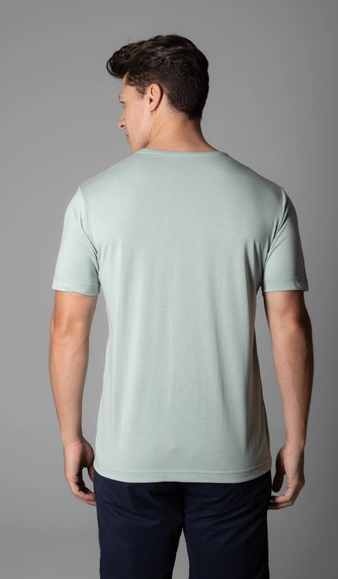 T-Shirt Manga Curta Gola Careca Liocel