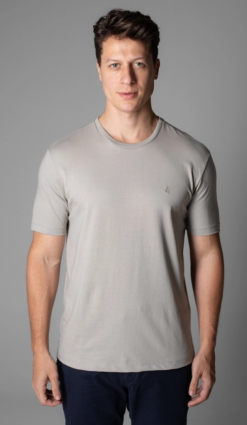 T-Shirt Manga Curta Gola Careca Liocel