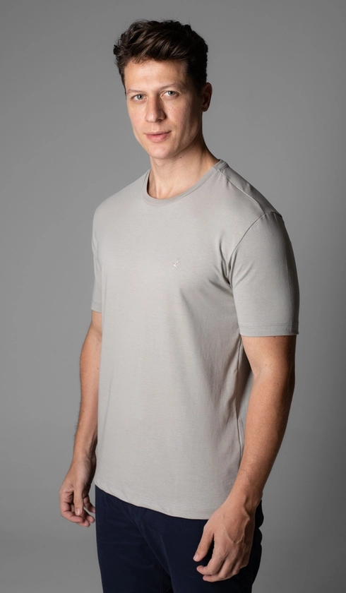 T-Shirt Manga Curta Gola Careca Liocel
