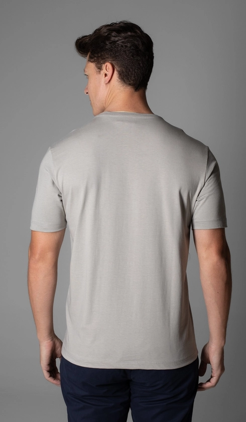 T-Shirt Manga Curta Gola Careca Liocel