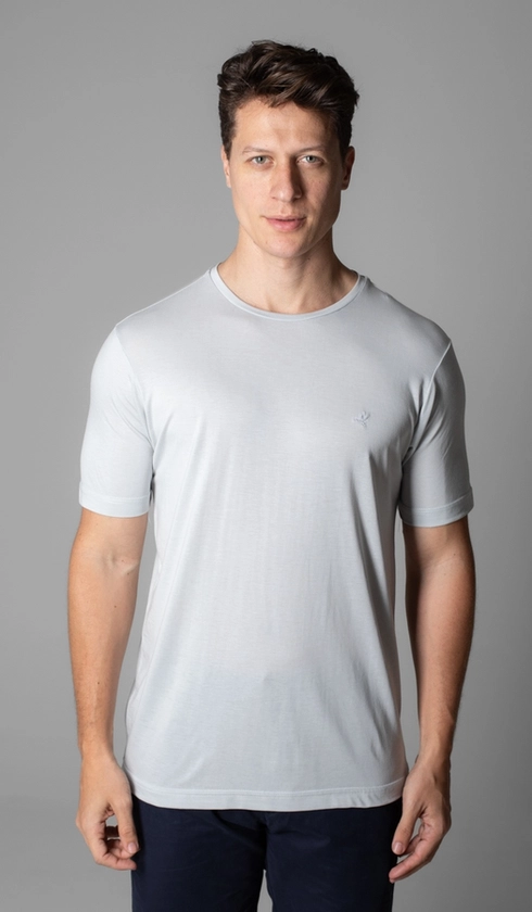 T-Shirt Manga Curta Gola Careca Liocel