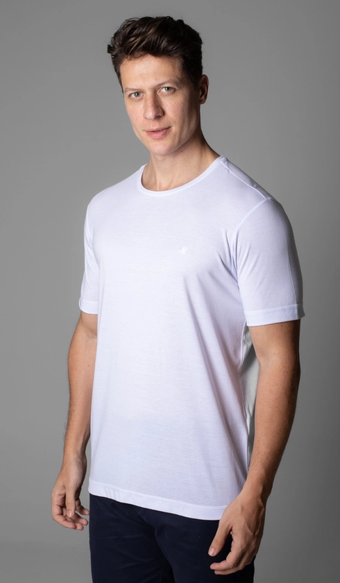 T-Shirt Manga Curta Gola Careca Liocel