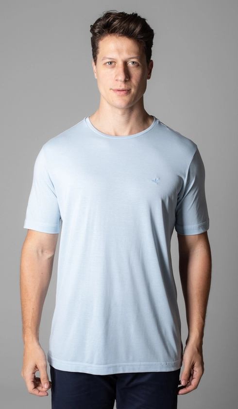 T-Shirt Manga Curta Gola Careca Liocel